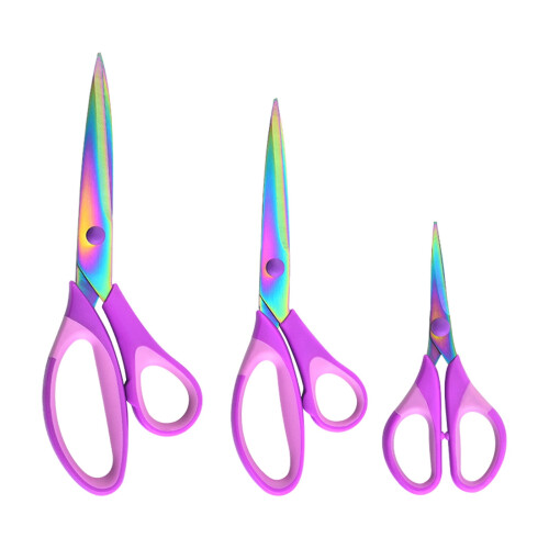 Titanium-Coated Scissors Set Stainless Steel Ergonomic 1