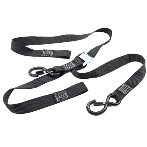 1PC Universal Ratchet Tensioning Belt 1.8m - Secure Motorcycle Transportation Kit 1