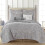 Διακοσμητικό μαξιλάρι με ρολό Levtex Home Perla γκρι 7x18 ίντσες 3