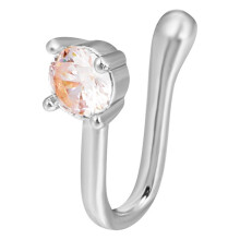 Easter nose rings for women clip-on non-pierced hoop cuff