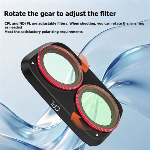 Lens Filter Kit for  Osmo Pocket 4P Adjustable CPL+ND8+ND16 Filter Camera Natural Filter 1