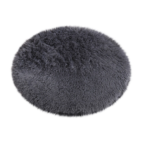 JeashCHAT Round Plush Cat Bed 15.7 Inch Washable 1