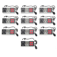 10 Peças Controle Clássico para Jogos Gamer JoyStick Joypad para NES NTSC (Não para Pal) Sistema Console Estilo Clássico
