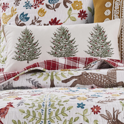 Διακοσμητικό μαξιλάρι Levtex Home Folk Deer 12x24in 2