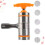 Stainless Steel Noodle Press with 5 Molds 5