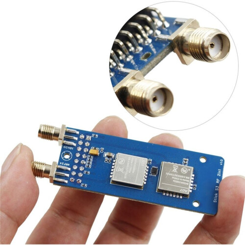 2-in-1 Module for M5Stick S3 Plus2 CC1101 + NRF24 ESP32 IoT Module for Bruce Firmware Adaptation with Case