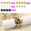 Kit para confecção de pulseiras com contas de argila e caixa de armazenamento. 3