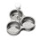 Stainless Steel Egg Poacher Pan 2 Pieces 4