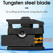 AUA-X01 Fiber Optic Cable Cutter with Spare Blade Fiber Cable Cutter Tool for FTTH Cold Connection Use