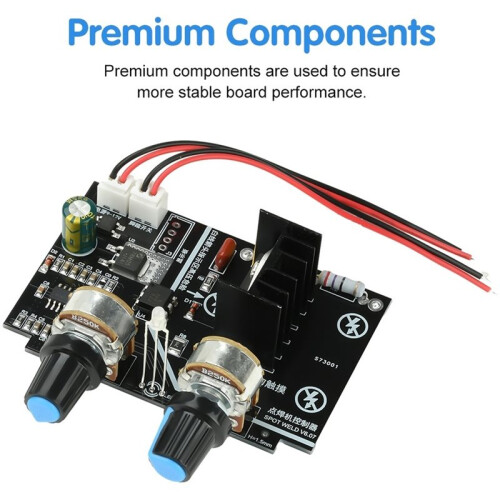 9-12V 40A Spot  Machine Control Board Adjustable  & Current Solid State Relay Power Controller 1