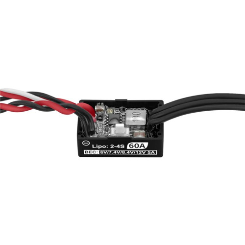 SEQURE ANT ESC V2 60A High Performance Outer Rotor Brushless Power Kit Programmable BEC 5A for Car Crawler 2
