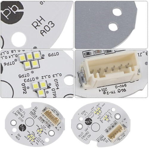 White LED DRL Board for   2019 2020 2021 Led Headlight Module Daytime Running Light Angel Eye Chips 2