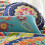 Almofada decorativa Levtex Amelie, bordada, 40,6 x 40,6 x 5 cm (16 x 16 x 2 polegadas) 2