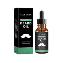 East Moon Beard Care Oil for Boys Gentle Cleansing Moisturizing Repair Frizzy Soft Care Liquid