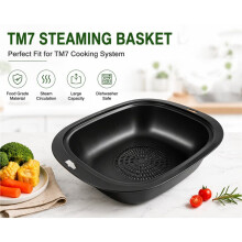 TM7 Inserto per Cestello A Vapore PP Vassoio per Cuocitore A Vapore per Accessori da Cucina per Multicooker Vassoio di Estensione per Cottura A Vapore