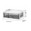 Transparent Rectangular Desktop Storage Box with Drawers 2