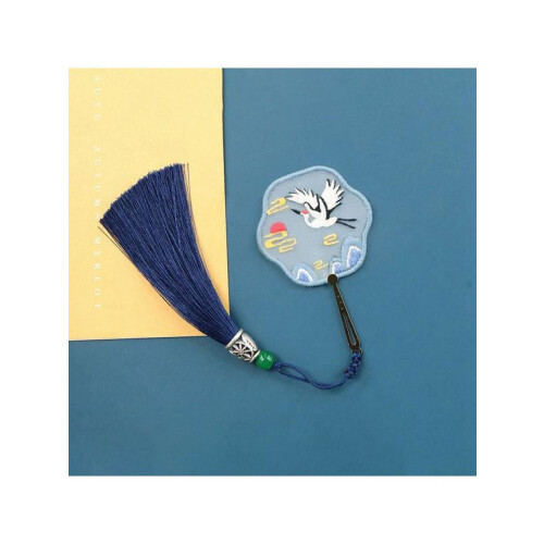 Feiona classical self-embroidered bookmark kit antique style 2