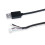 Ανταλλακτικό καλώδιο USB PVC μαύρου χρώματος 2 μέτρων για συμβατότητα με καλώδια 3