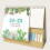 Jacenvly Desk Calendar English Pocket Size 5
