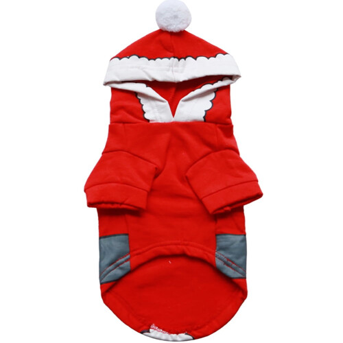Weihnachtskostüm für Hunde, Winter-Kapuzenjacke, XL