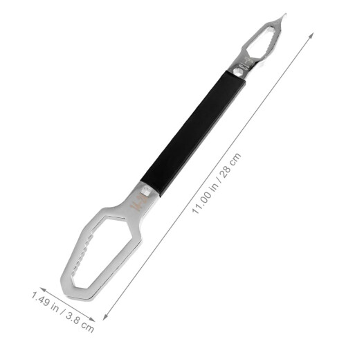 Xubond Double-Ended Self-Tightening Screw Tool 1pc Silver 2
