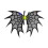 Halloween bat costume with LED lights, one piece 2