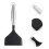 Silicone Wok Turner with Stainless Steel Handle 2