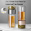 Glass Tea Infuser Bottle Double-Layered 350ml Black 4