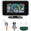 3 In1 LCD Auto Digitale Meter Voltmeter/Olie Druk/Watertemperatuur Universele Multi-Functionele Auto Vrachtwagen LCD Meter 4