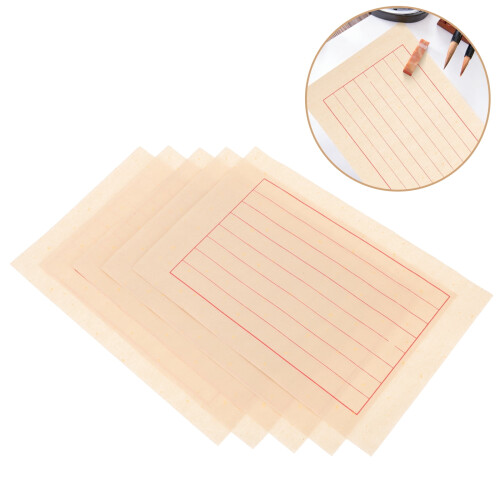 Eease Xuan paper practice sheets 50 pcs 11.4x7.4 inch 1