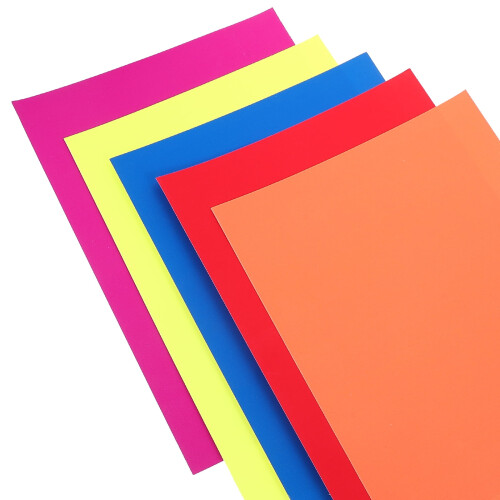 Eease neon glow-in-the-dark DIY paper 10 sheets 1