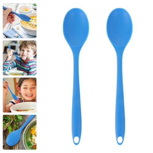 Silicone Coffee Stirrer Spoon Set 4 Pieces 2