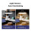 Walmeck solar pendant lamp dual head waterproof 3