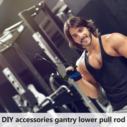 Pull Cord Handle Workout Strap Heavy Duty 2 Pcs 1