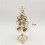 Mini Christmas Tree Wrought Iron Gold Home Decoration 2