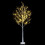 4FT prelit birch tree with 48 warm white LED lights 7