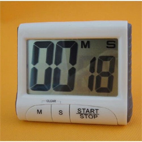Digitaler Küchen-Countdown-Timer mit Magnet (1 Stück) 2