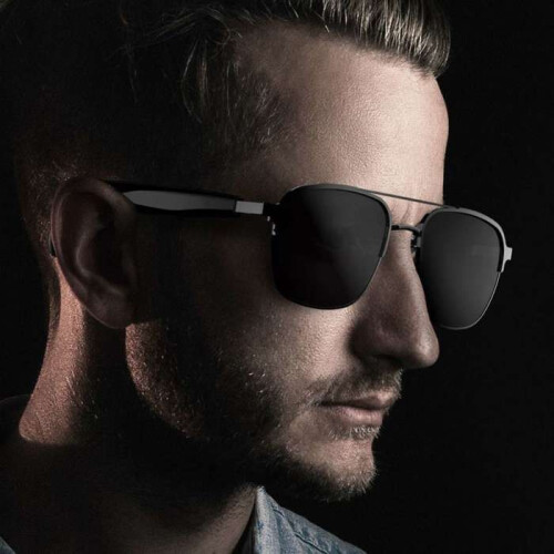 Smart Glasses with Bluetooth, Touchscreen, HD Calls, UV Protection, Ergonomic Design, Black Frame 2
