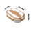 Isolierte Lunchbox aus Edelstahl 304 mit Deckel 2
