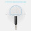 Mini portable 3.5mm microphone jack for phone laptop 3