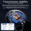 Fones de ouvido sem fio Avtoify Bluetooth 5.3 com microfone, estéreo, para celular, preto. 6