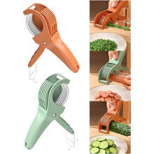 Portable ABS Fruit and Vegetable Slicer 2-Pack Kitchen Cutting Tool Set, Multifunctional Vegetable Cutter