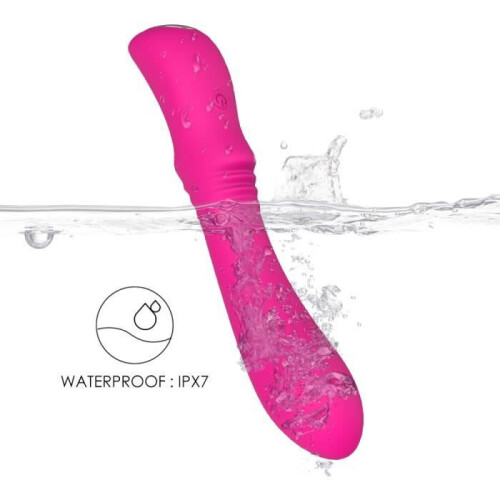 Multi-Speed Waterproof Vibrator Stimulator, Smart Silicone Dildo for Solo Pleasure 2