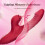 Powerful Clitoral Vibrator for Women with Push, Pulse and Vibration Modes, Back and Forth Motion 4