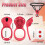 Rose-Shaped Massager with App Remote Control, Powerful Handheld Body Massager for Relaxation 2