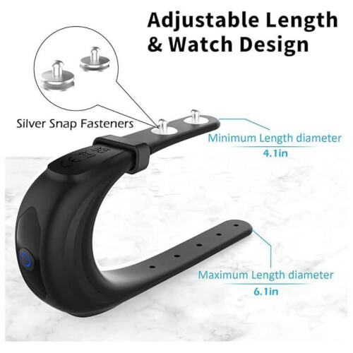 Adjustable Relaxation Ring with Vibration Stimulation for Intimate Pleasure and Comfort 1
