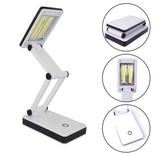 LED Desk Lamp Touch Control Bright Portable White 1
