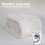 Couverture polaire blanche King Size 5978 pouces 6