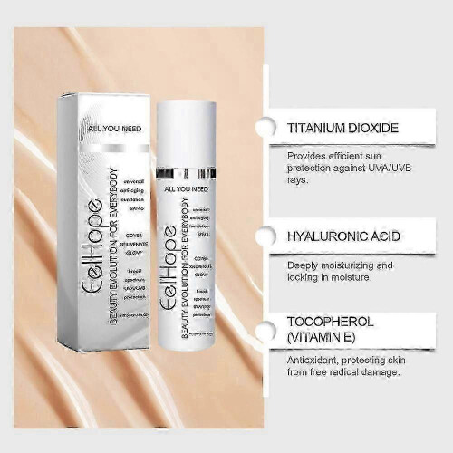 1-3x for Concealer Moisturizing Liquid Foundation Naturally Brightening Light Moisturizing Refreshing