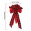 Handmade Buffalo Plaid Christmas Tree Topper Red Black 2